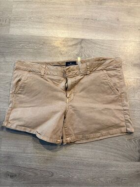 American Eagle Outfitters Tan Chino Bermuda Shorts